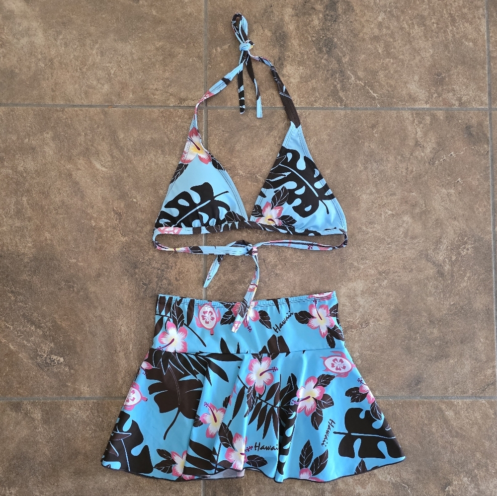 Multicolored | STEVEN WEAR | Hawaii Bikini Set